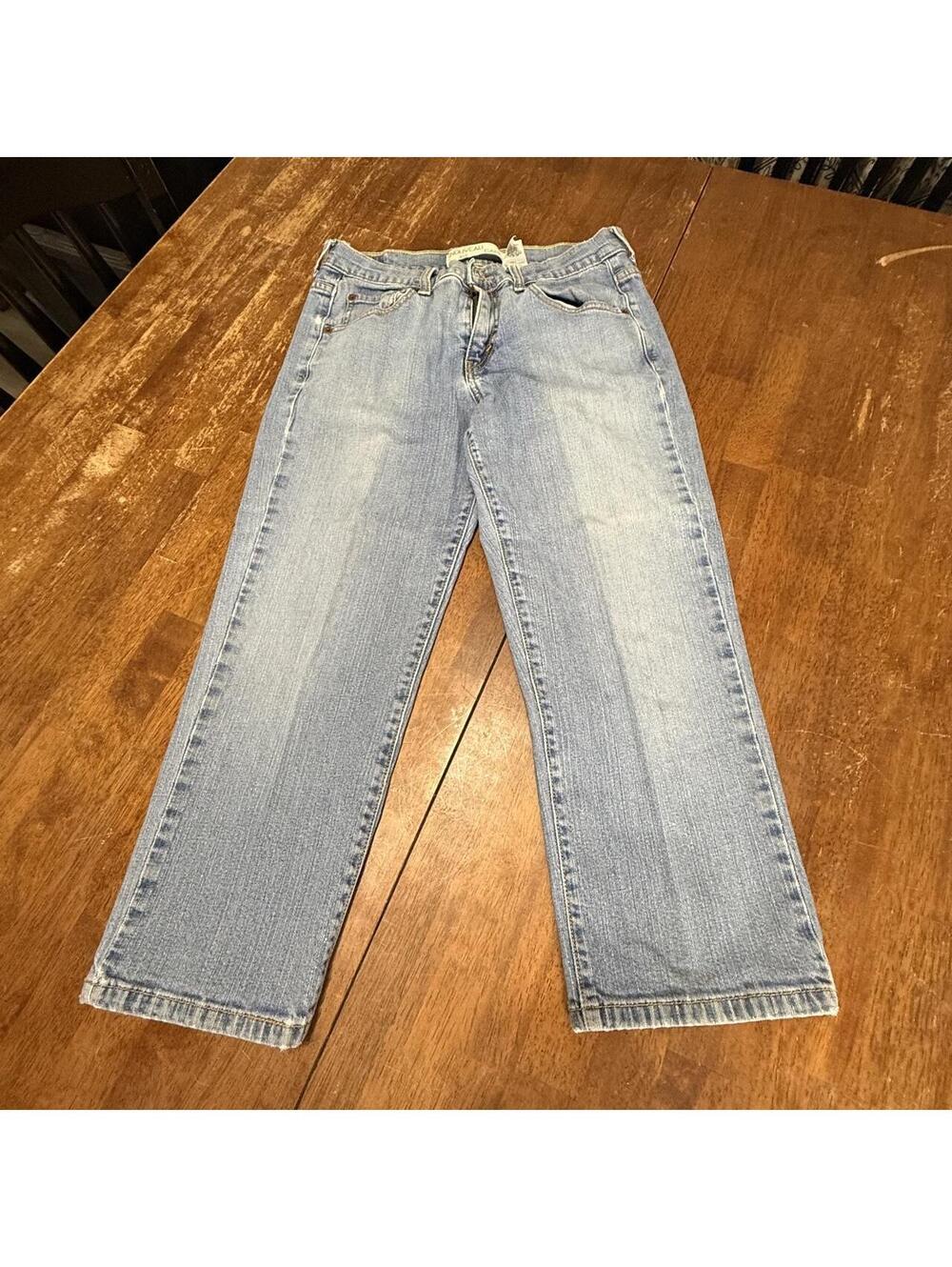 Levi’s 515 Nouveau Women’s Capri Jeans Size 6 Light Wash Stretch Denim